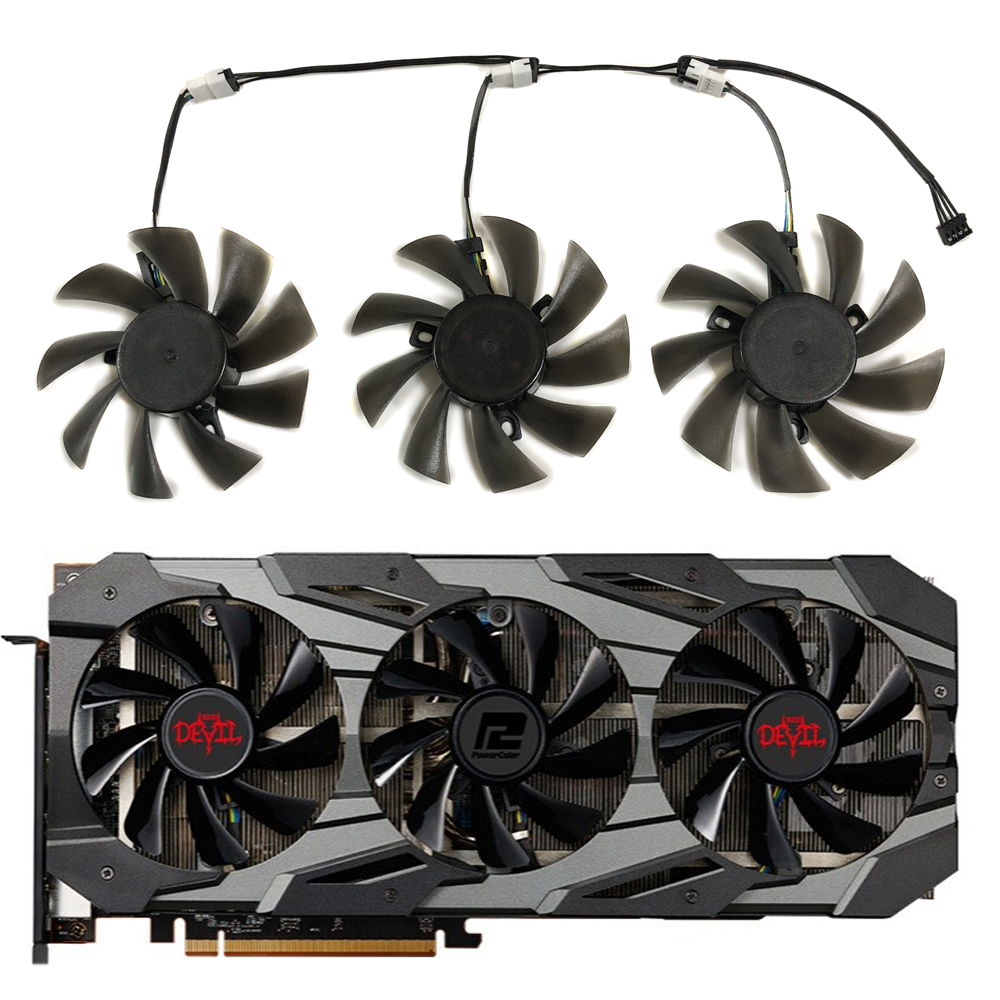3 sztuk/zestaw DIY T 129215 BU – Rx 5700 Xt 8Gb Video Card recenzja i cena