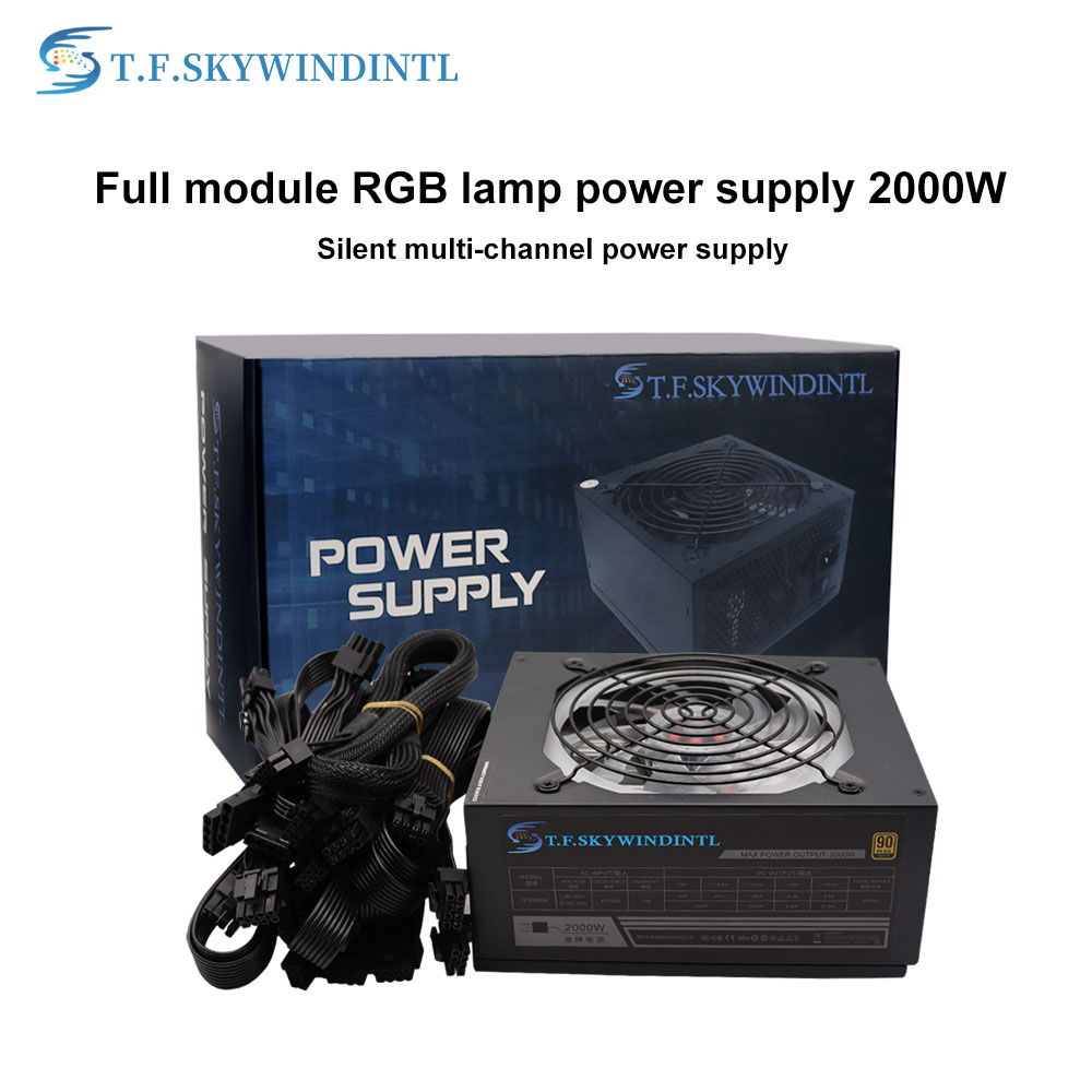 2000W RGB pełny moduł ATX zasi – 2000W Atx Mining Power Supply recenzja i cena